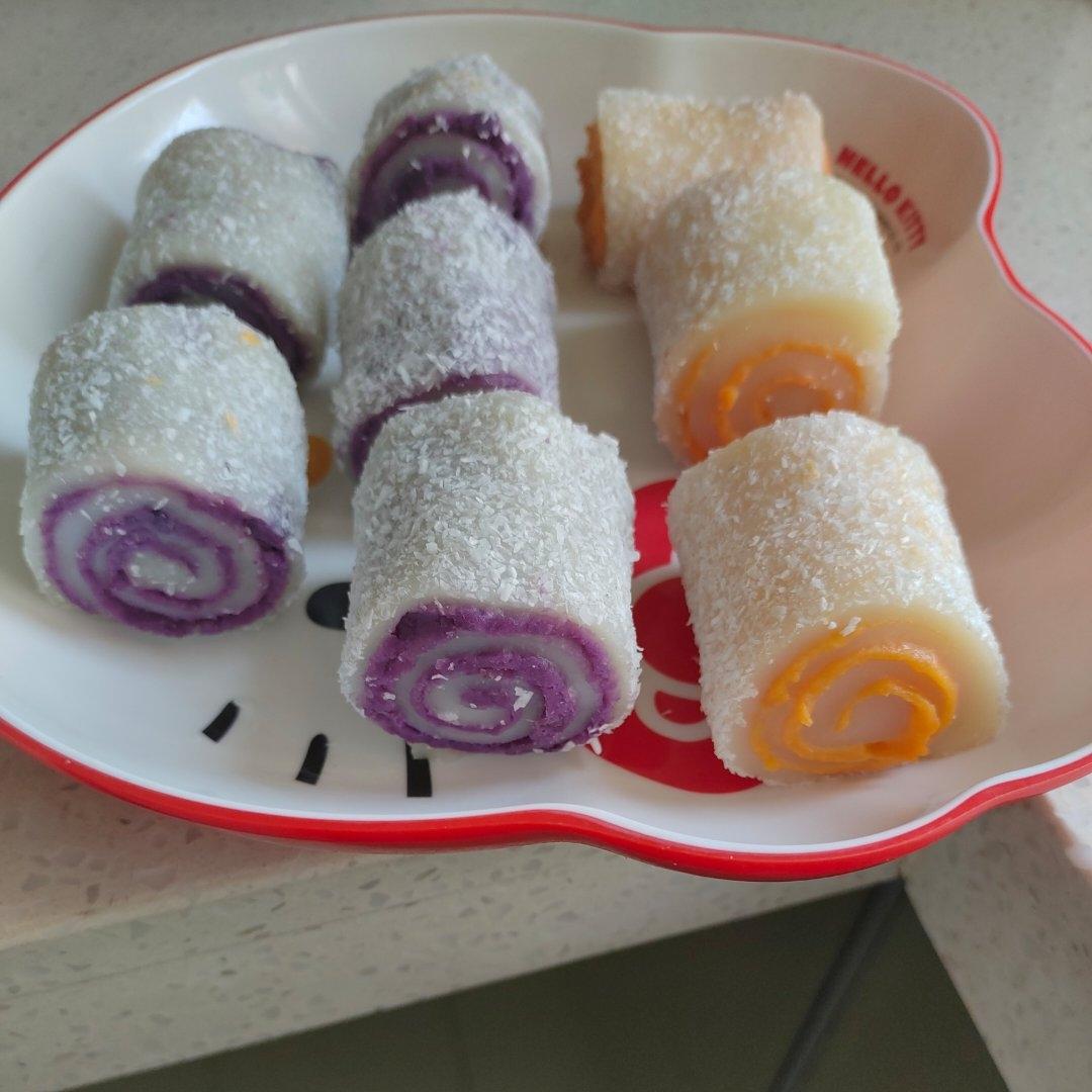 紫薯糯米卷（豆沙糯米卷）