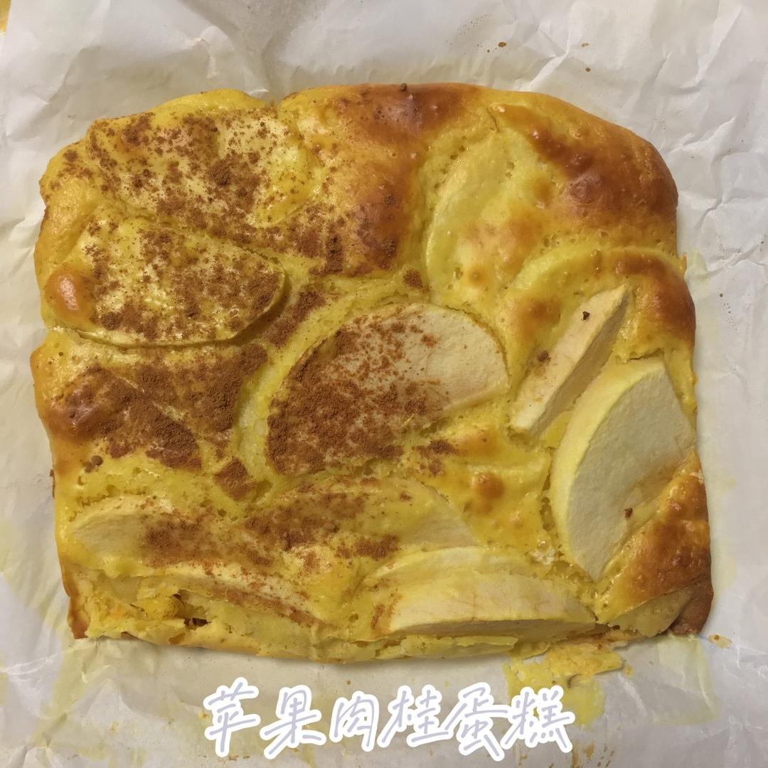 无油红糖苹果蛋糕丨健康·烘焙