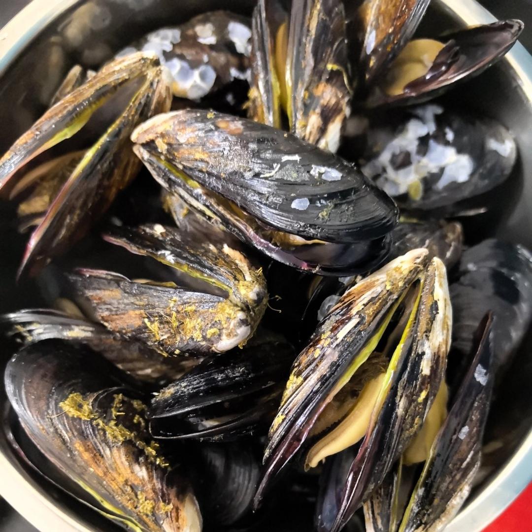 清煮海虹（青口）--原汁原味海虹最简单吃法