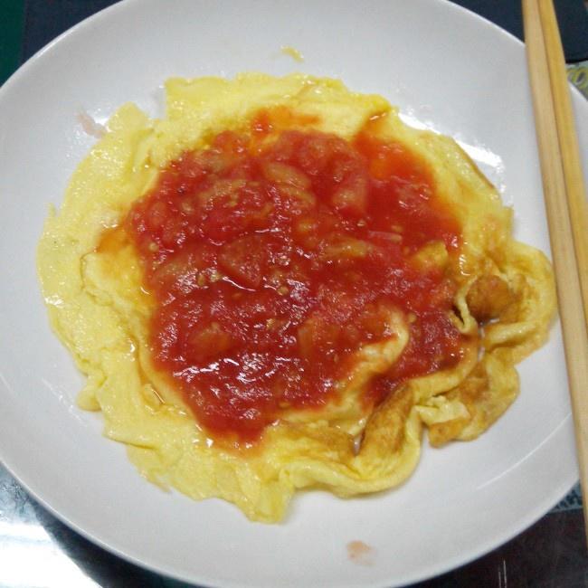 西红柿炒蛋特别版的做法