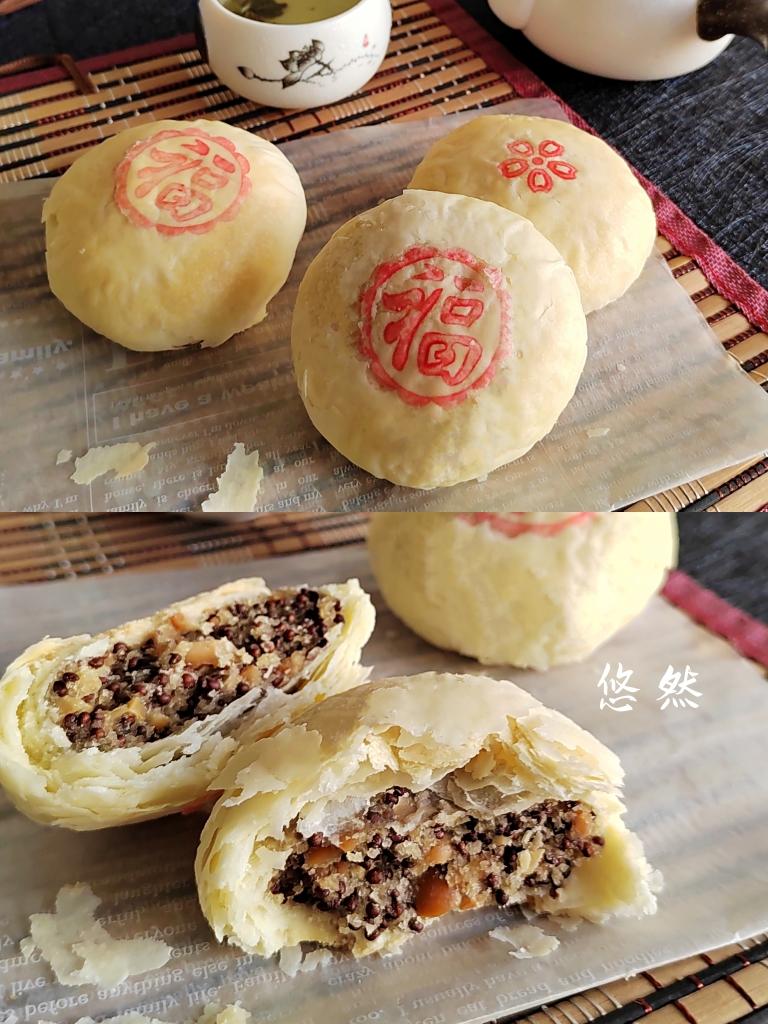 苏子酥皮月饼的做法