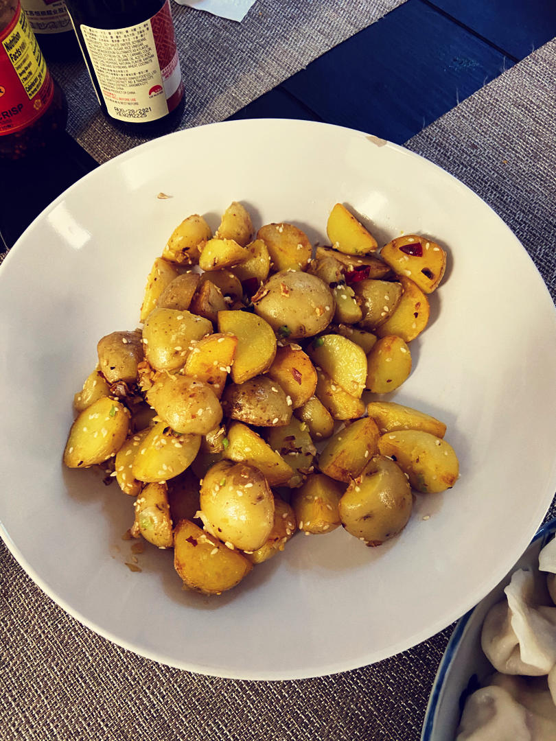 【小高姐】香辣土豆 浓郁调料包裹着的干甜小土豆