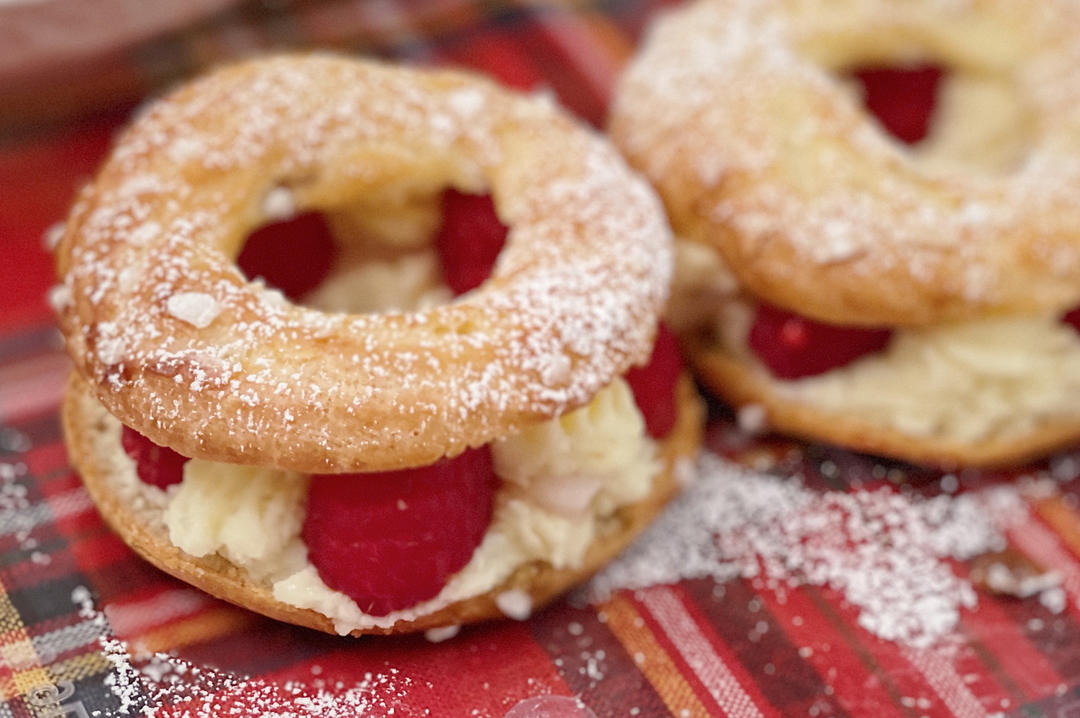Paris-Brest Ispahan by PH 玫瑰荔枝树莓车轮泡芙