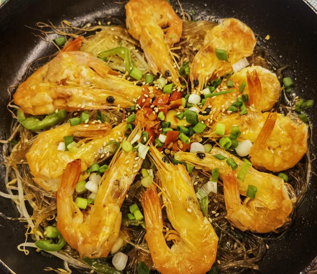 大小朋友都超爱的0失误鲜虾粉丝煲