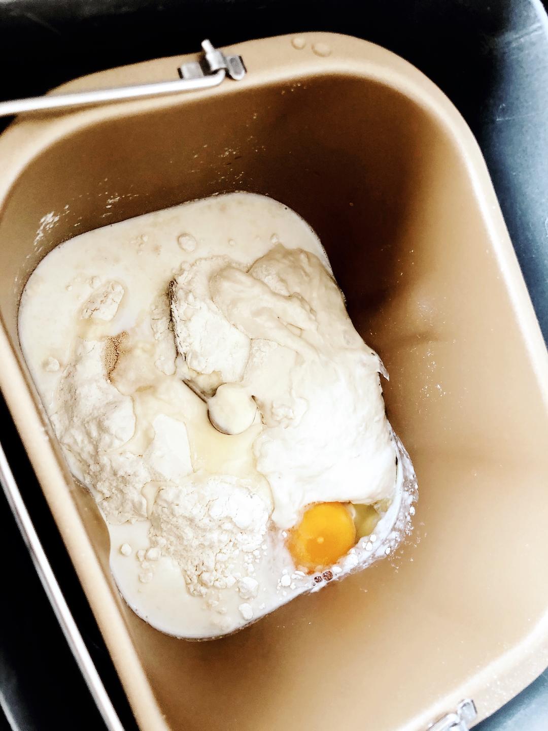 纯奶手撕吐司的做法 步骤1