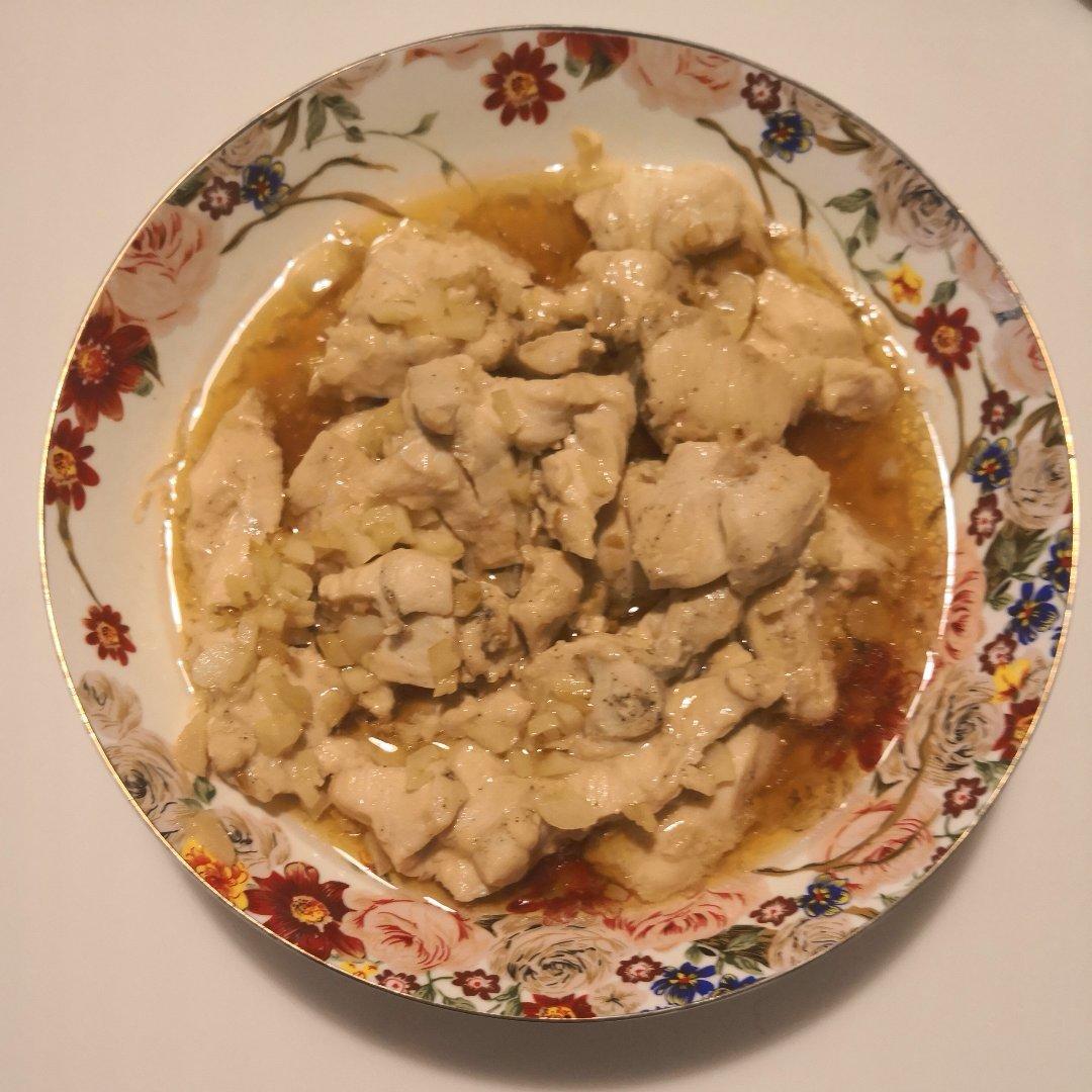 蒜蓉蒸鸡胸（鸡腿）