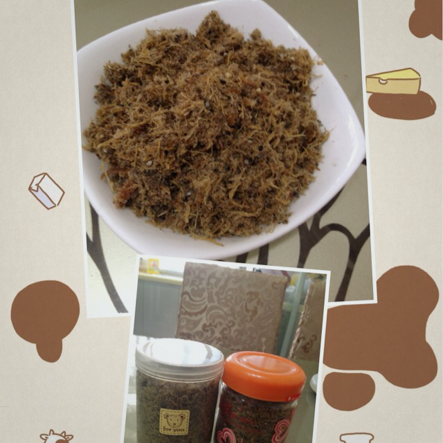 面包机自制肉松