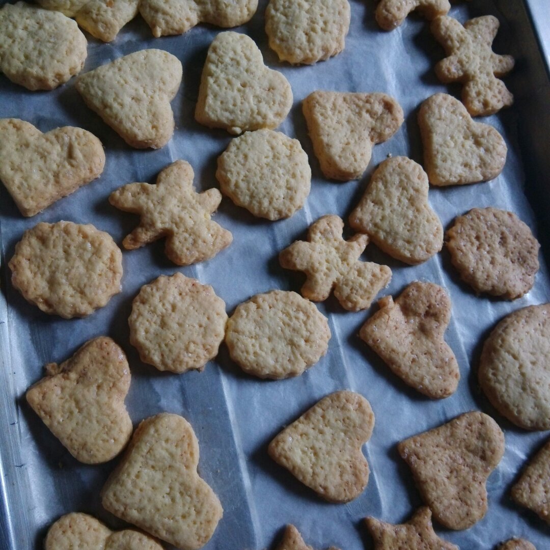 蛋黄纽扣小饼干