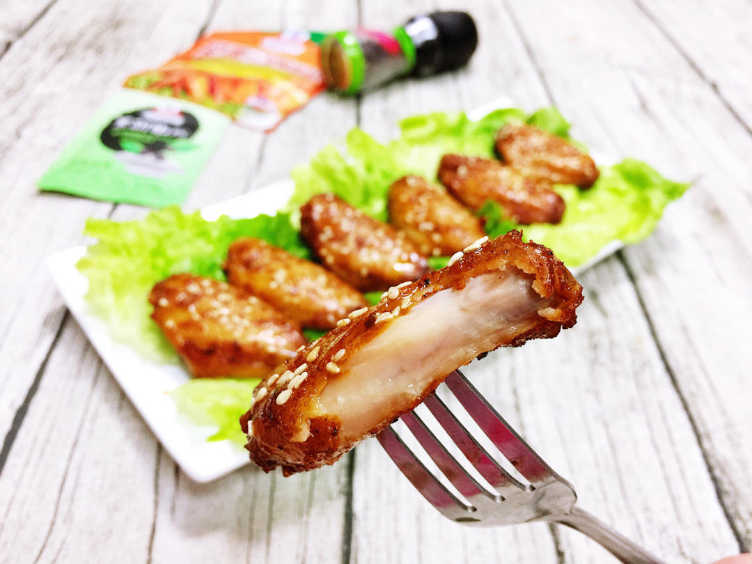黑椒风味奥尔良烤鸡翅