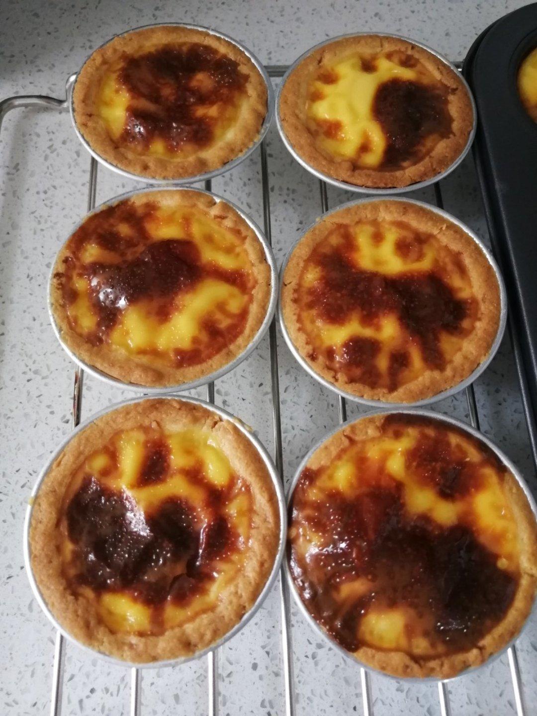 【视频食谱】不用开酥的曲奇蛋挞