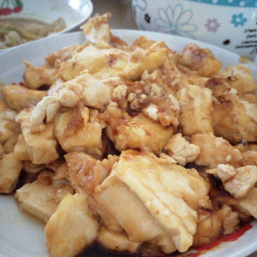 无敌好吃的香煎豆腐