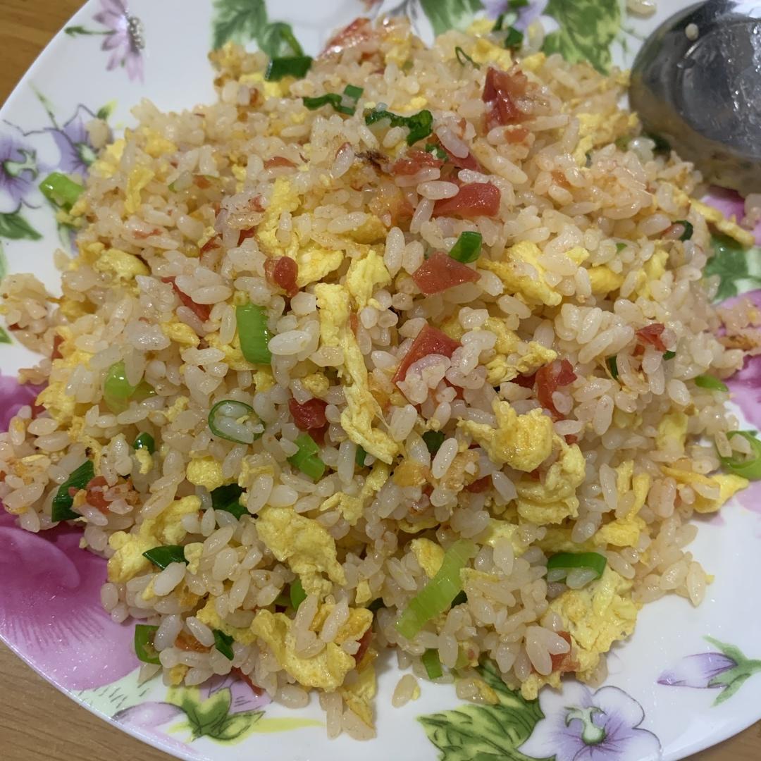 番茄鸡蛋炒饭