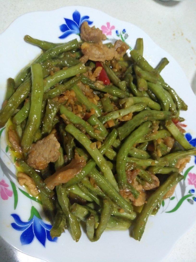 豇豆炒肉