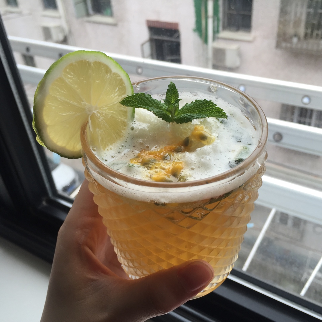 百香果青柠蜂蜜红茶