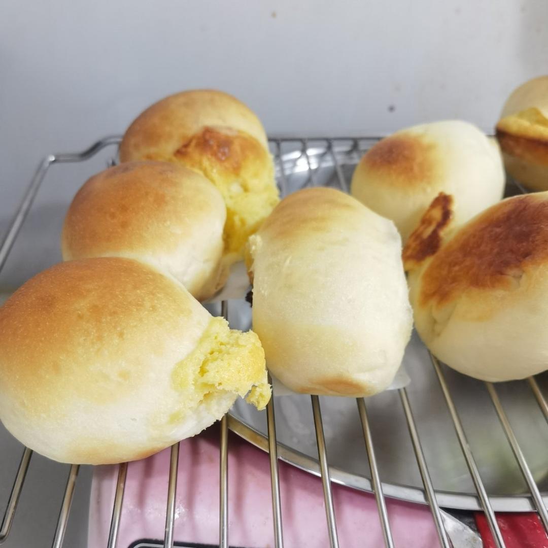 🥛超简单快手，柔软拉丝，一次发酵，牛奶小餐包