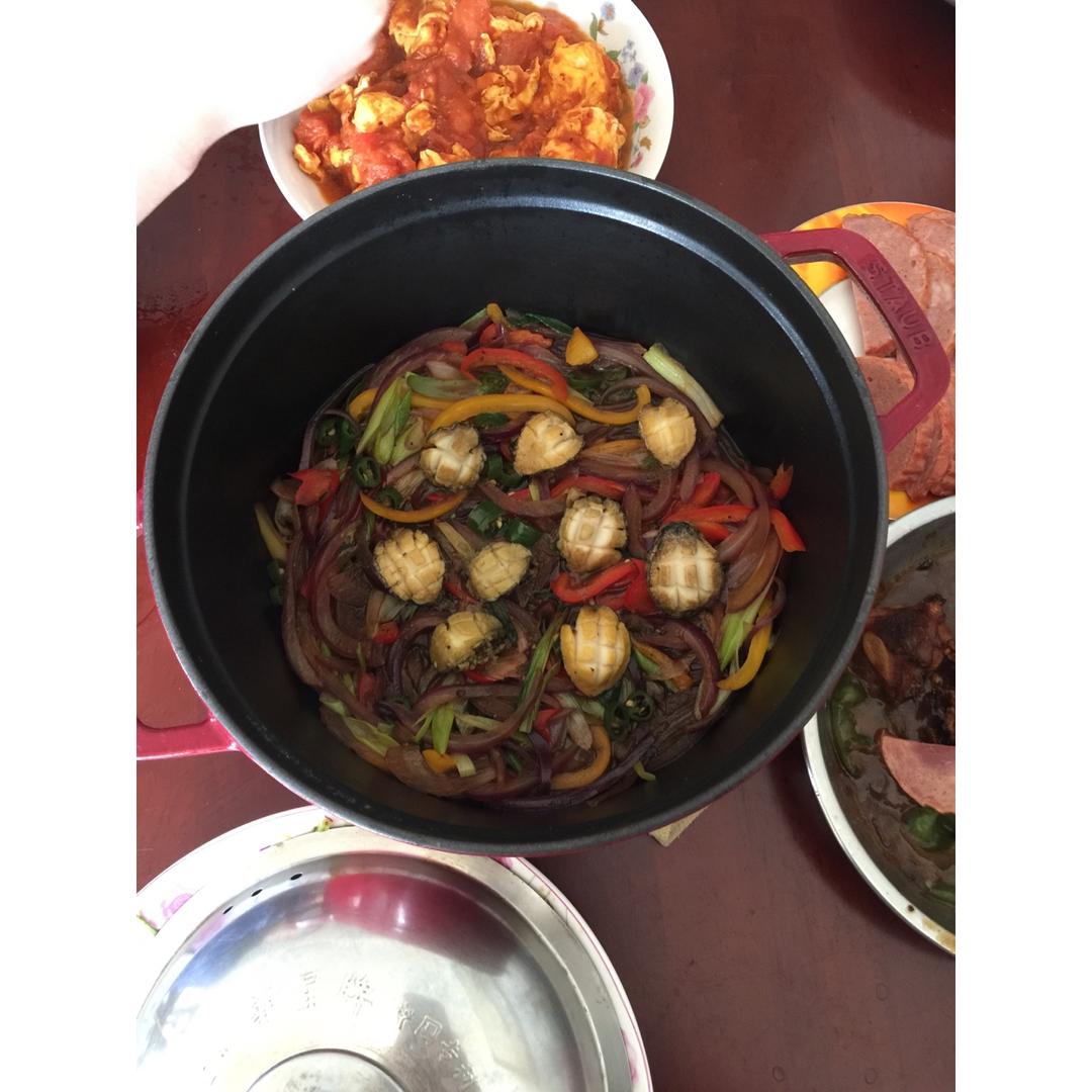 三葱焗鲍鱼｜美食台