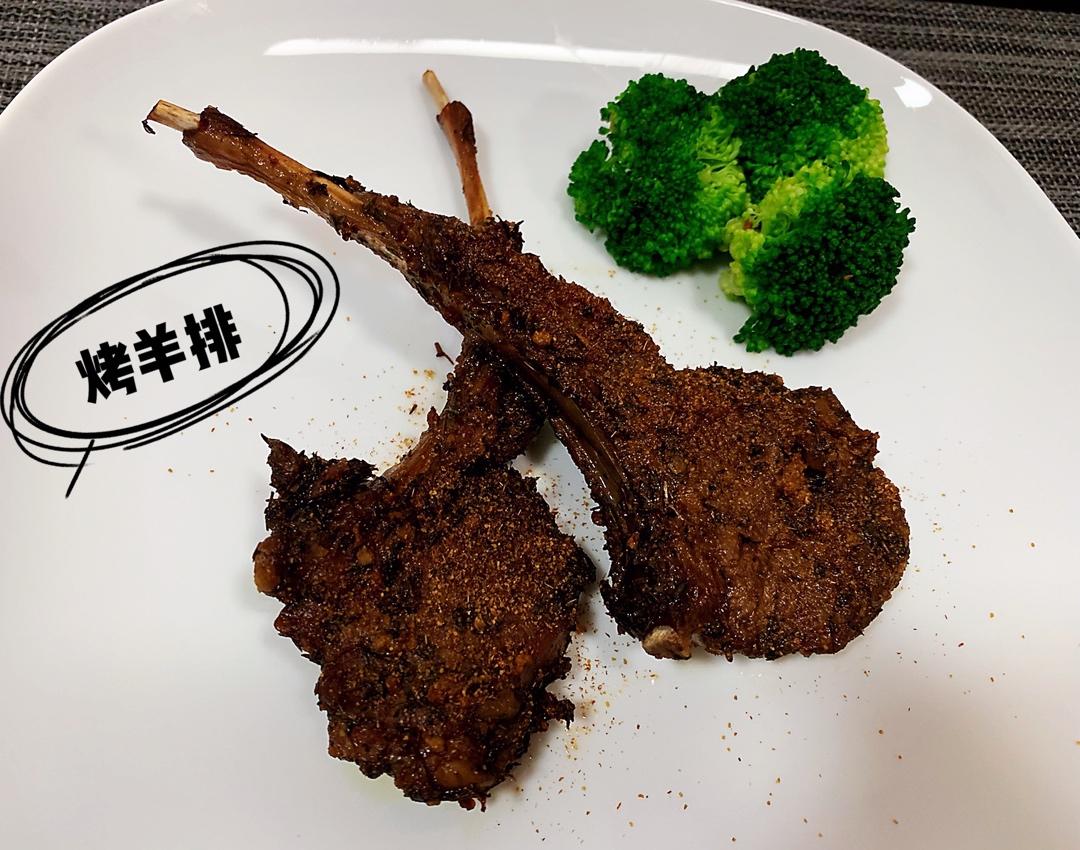 超好吃的烤羊排烤箱版