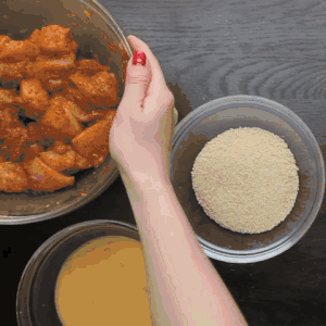 爆米花炸鸡*超好吃的印度风格（转载）的做法 步骤6