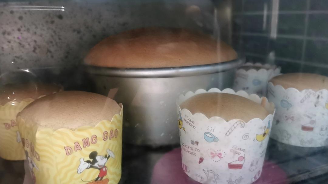 纸杯蛋糕 8寸戚风蛋糕的量