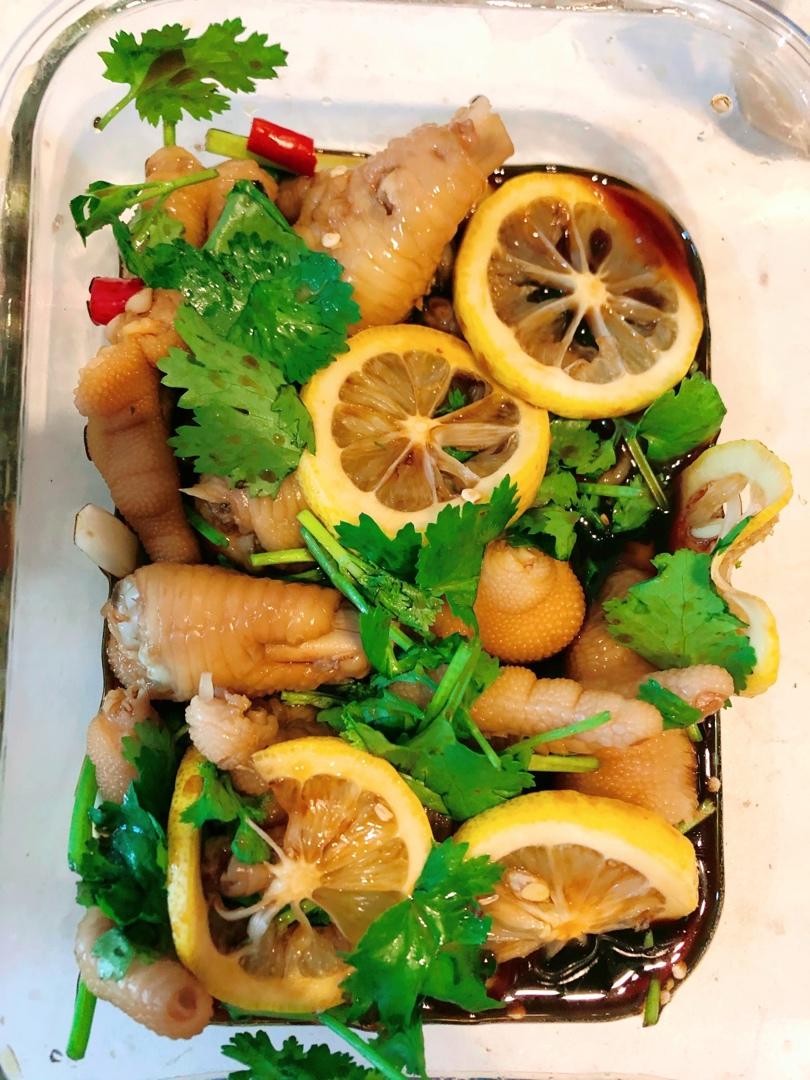 凉拌（柠檬酸辣鸡爪）🍋