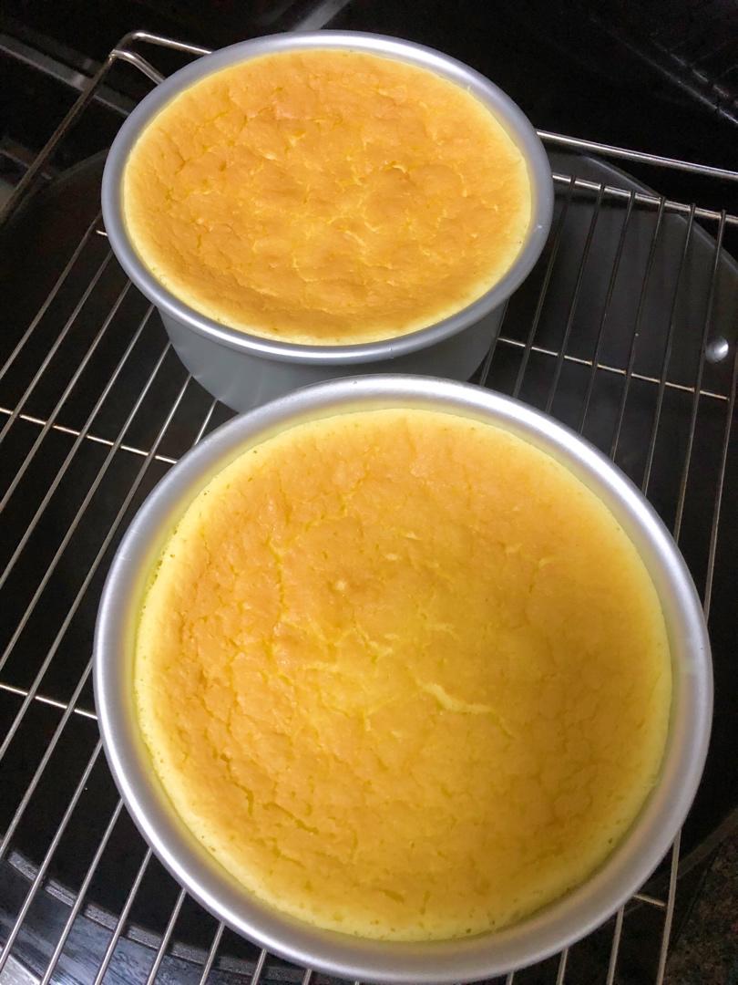 轻芝士（乳酪）蛋糕