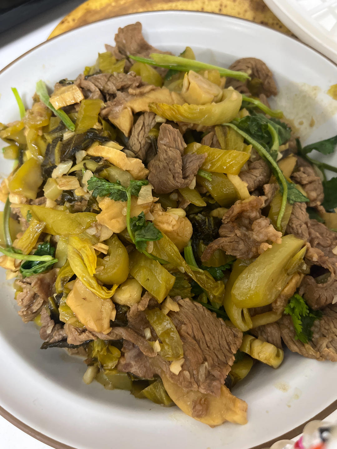 超下饭的酸菜炒牛肉