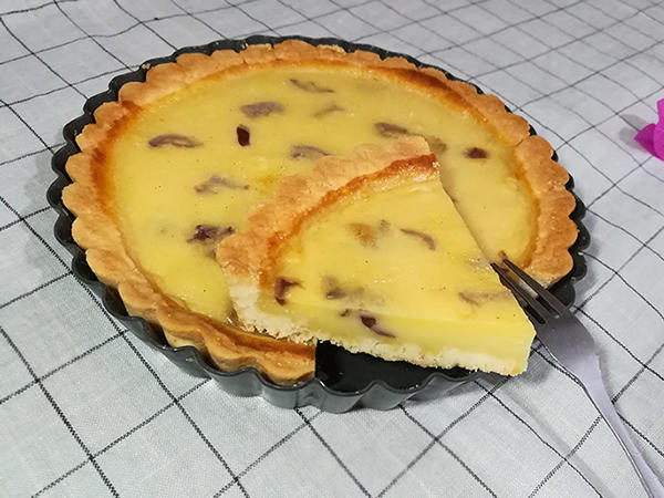 蔓越莓椰香芝士派