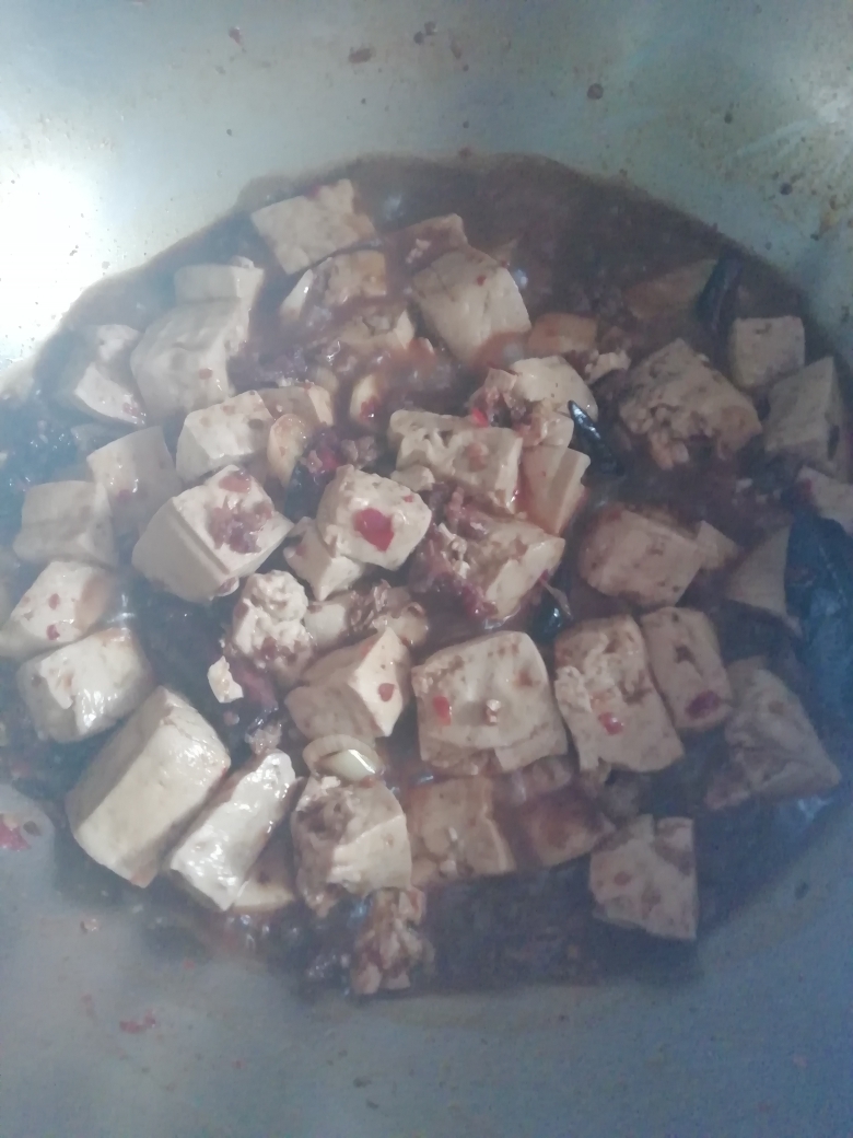 麻婆豆腐味道棒棒的的做法 步骤7