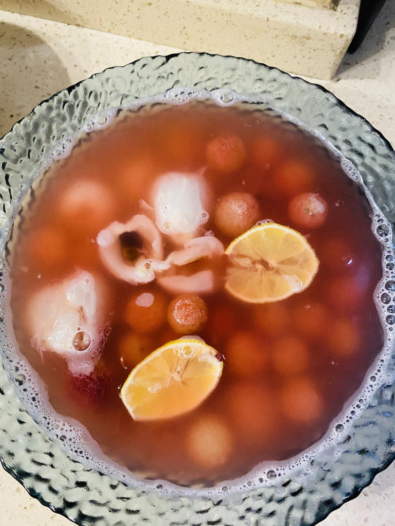 夏日神仙饮品❗️酸甜冰镇柠檬杨梅荔枝饮