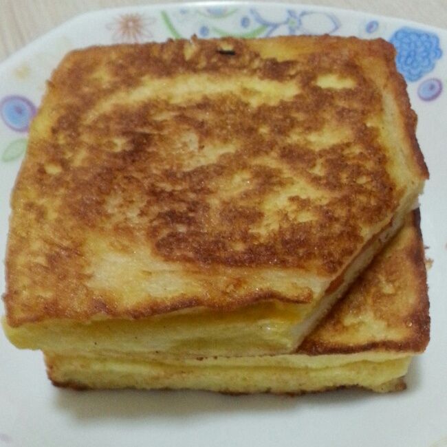 十分钟快手早餐【港式火腿西多士】