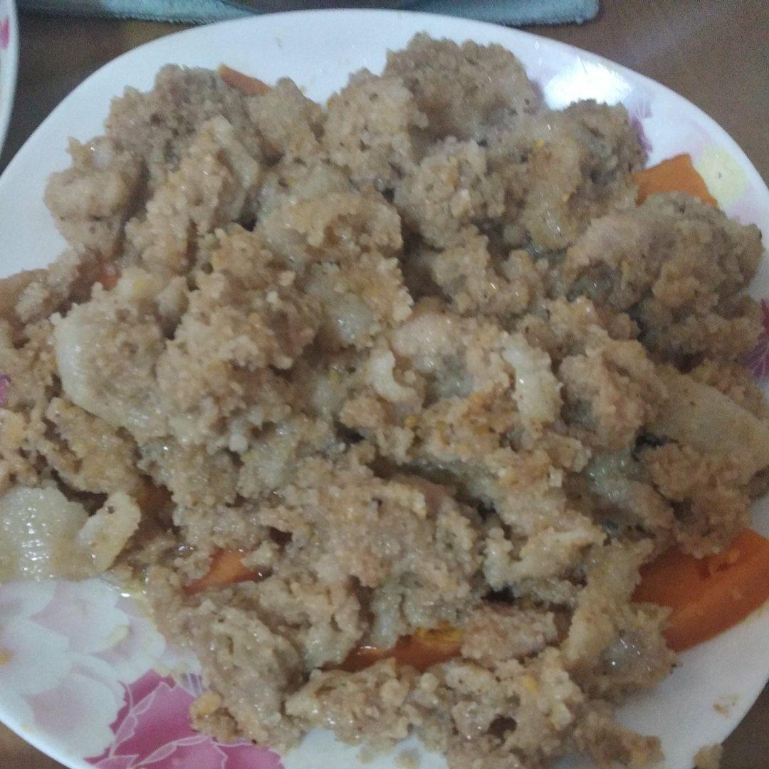 绝绝子！甩饭店几条街的粉蒸肉（粉蒸排骨）