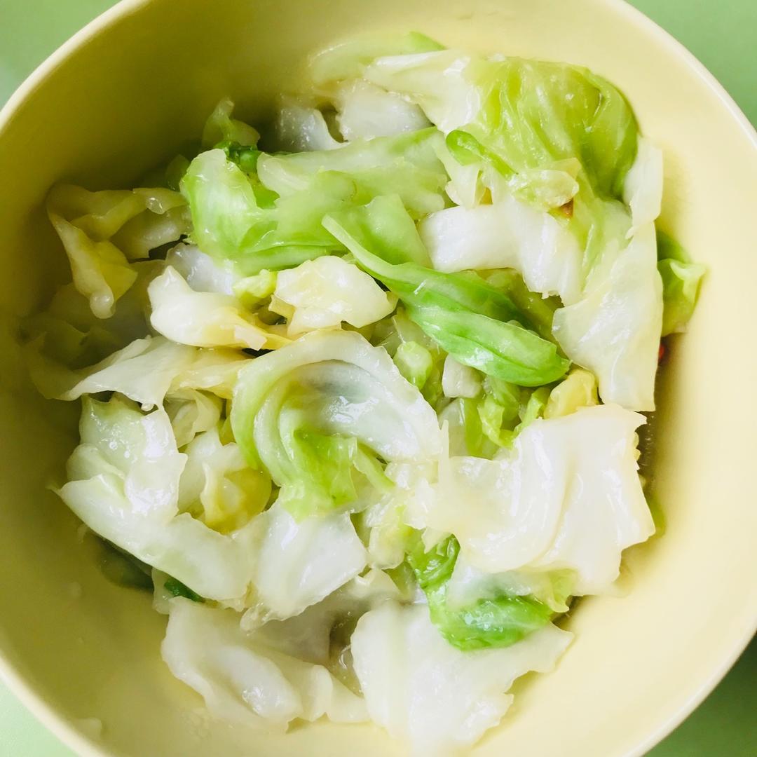清炒包菜