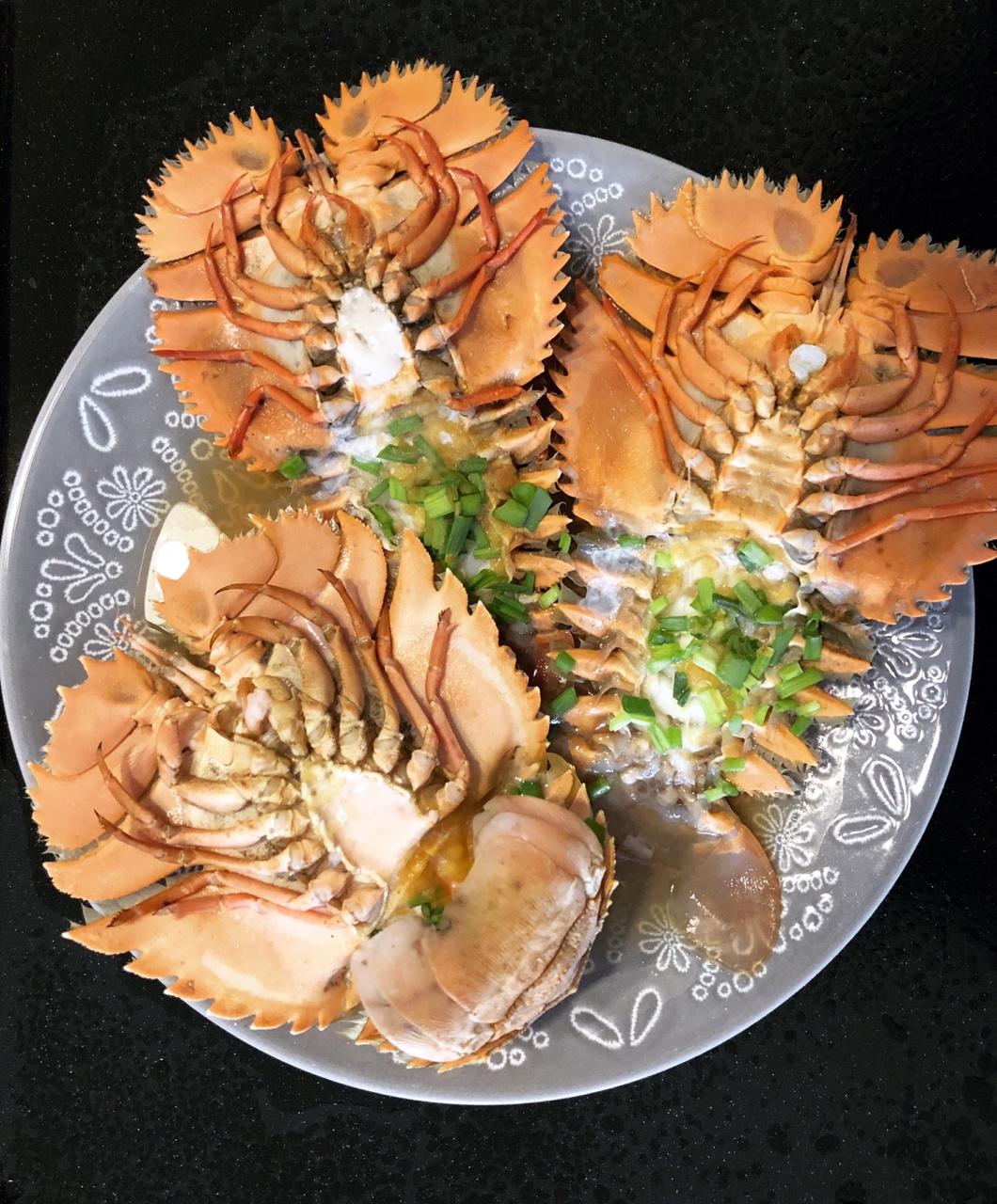 蒜蓉粉丝蒸九齿扇虾