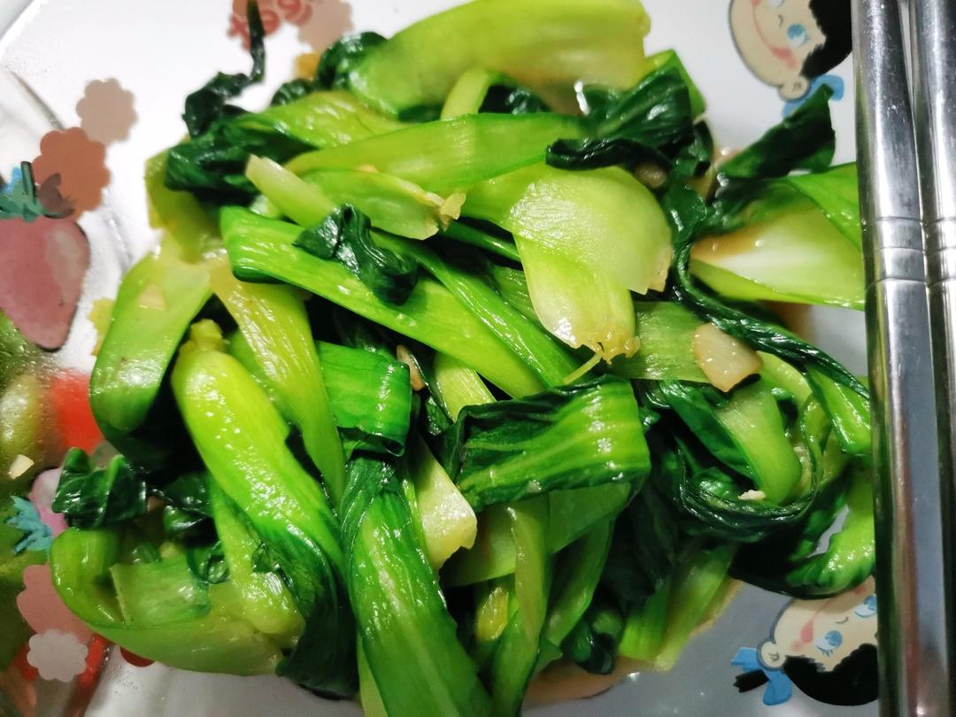 家常菜炒青菜（上海青）