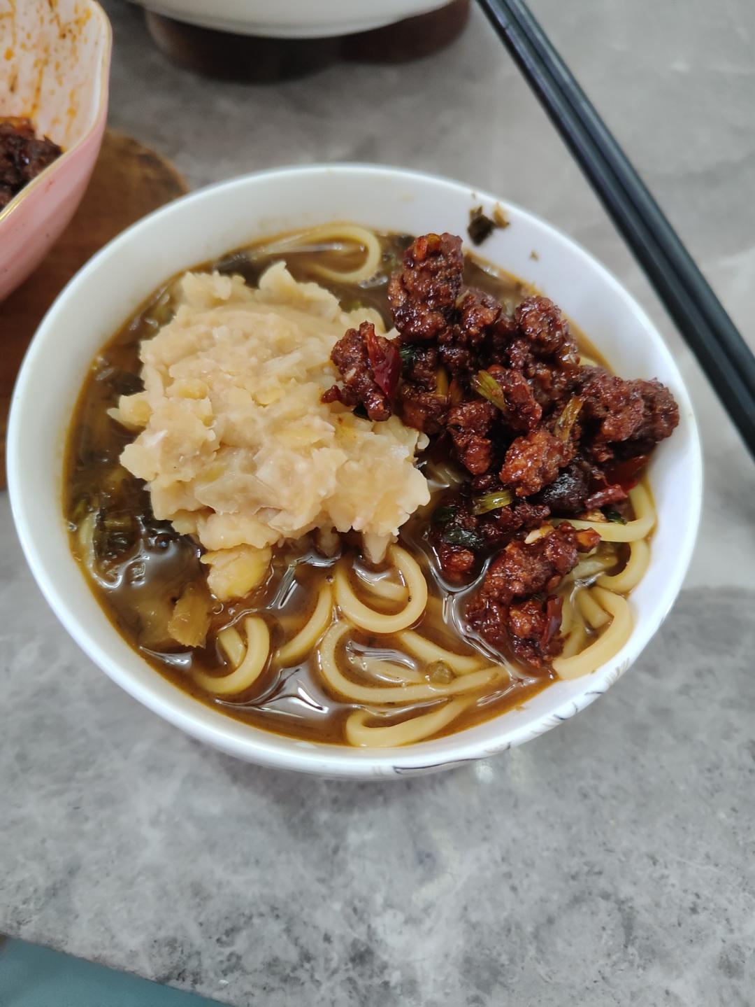 正宗重庆豌杂面（重庆小面）