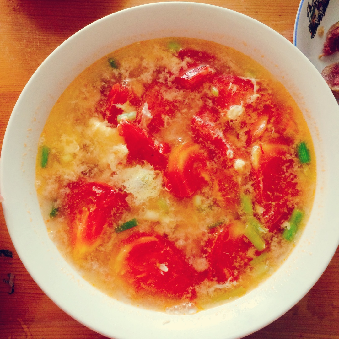 好喝到爆的西红柿鸡蛋汤