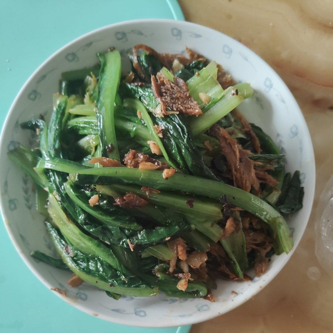 豆豉鲮鱼油麦菜