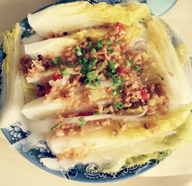 蒜蓉粉丝蒸娃娃菜