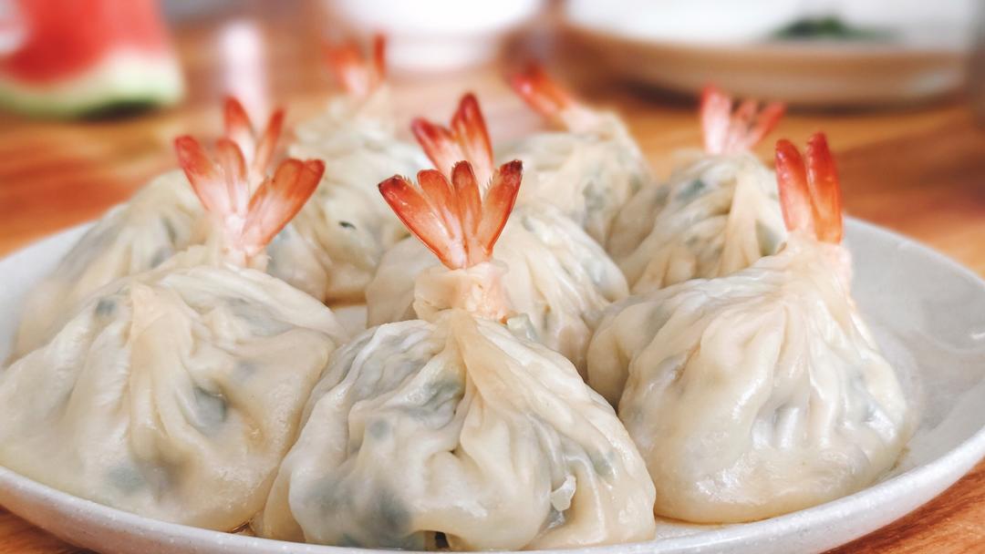 海螺（大虾）馅饺子~鲜掉眉毛