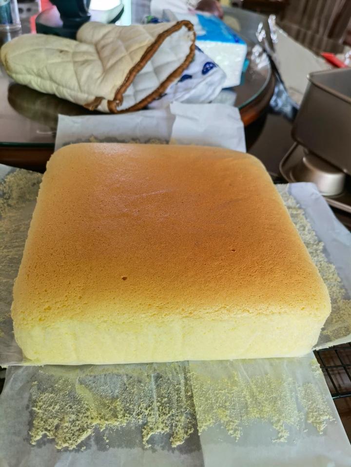 超细腻绵软❗️古早蛋糕
