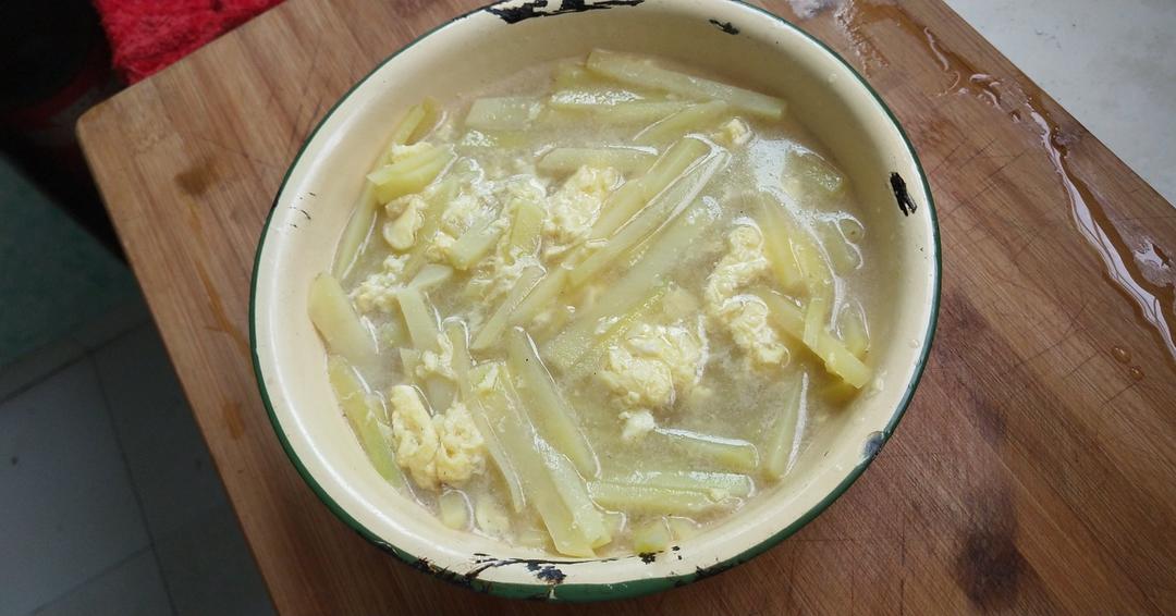 土豆丝鸡蛋汤