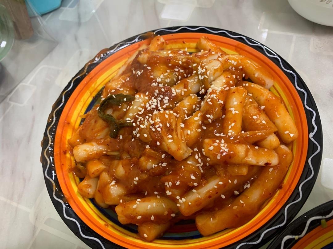 韩式辣炒年糕