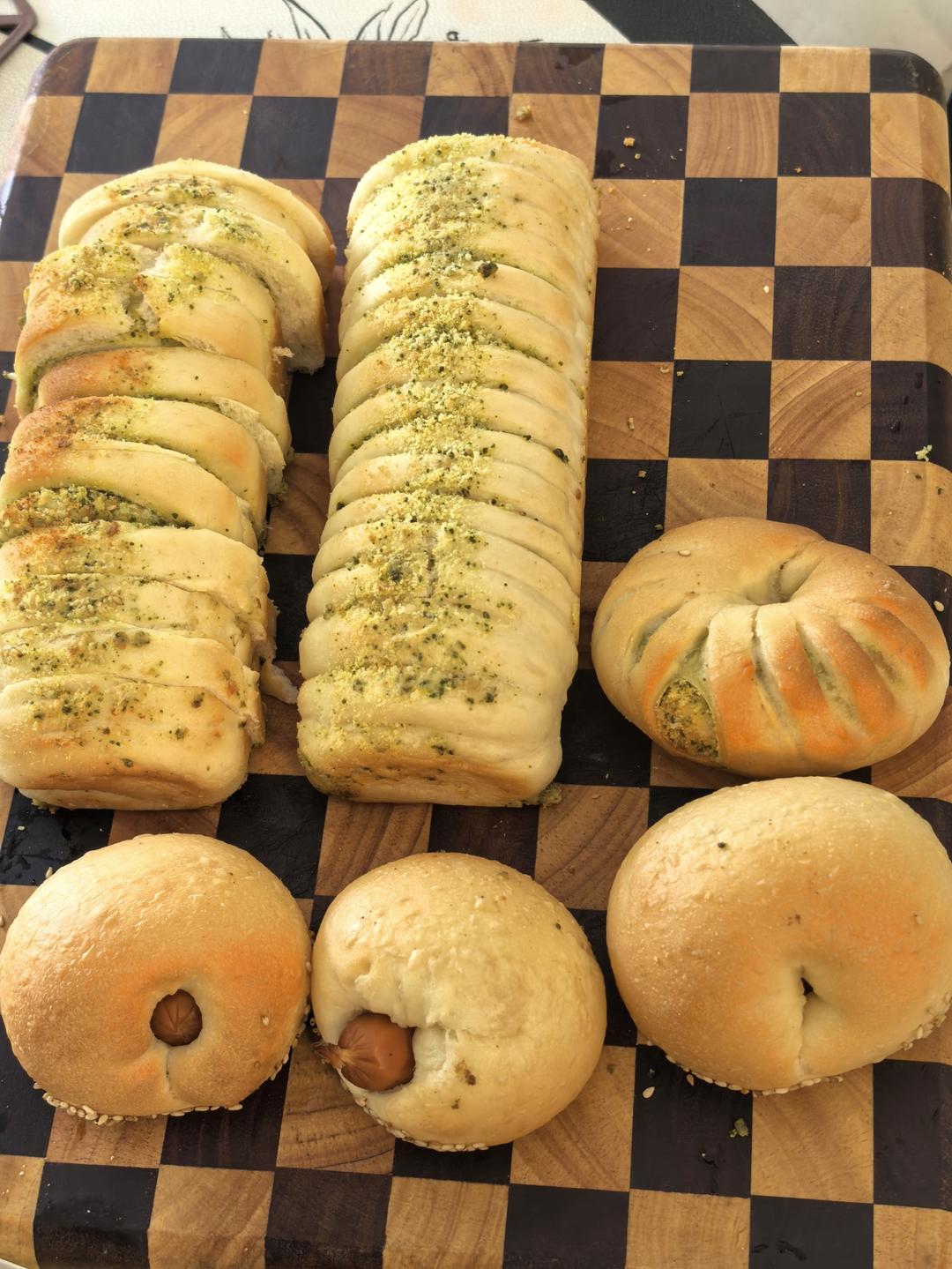 100%中种万能面团（冷藏隔夜法）