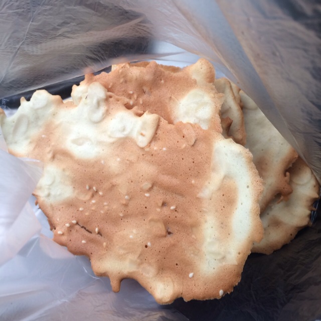 剩余蛋清好去处——杏仁薄饼