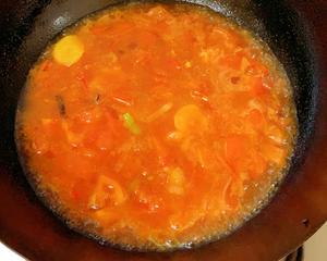 🍅西红柿打卤面的做法 步骤4