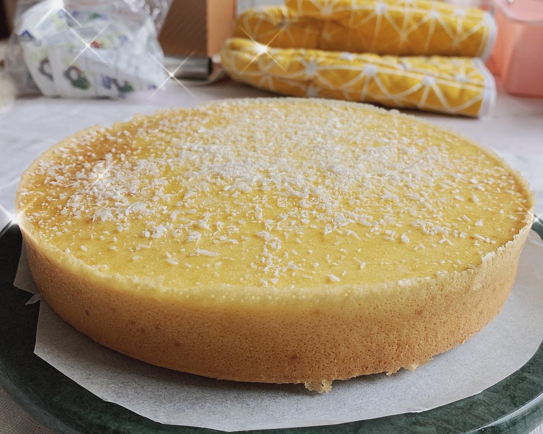 海盐椰浆戚风蛋糕