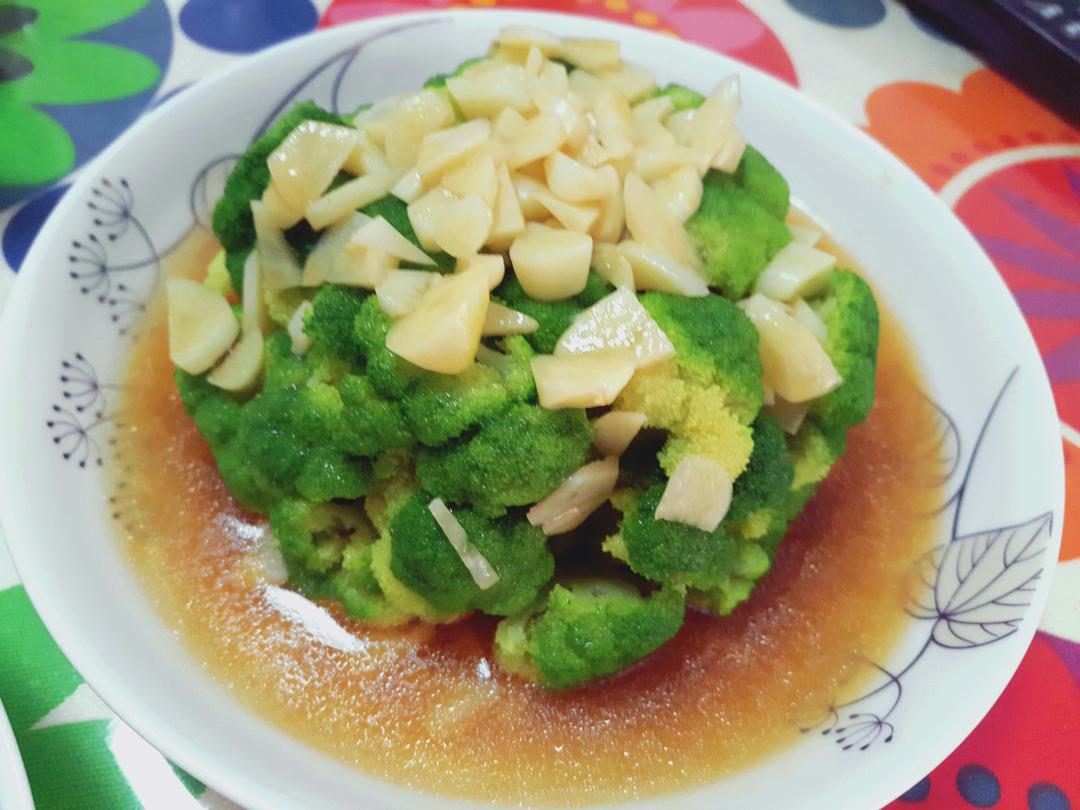 蚝油蒜蓉西兰花