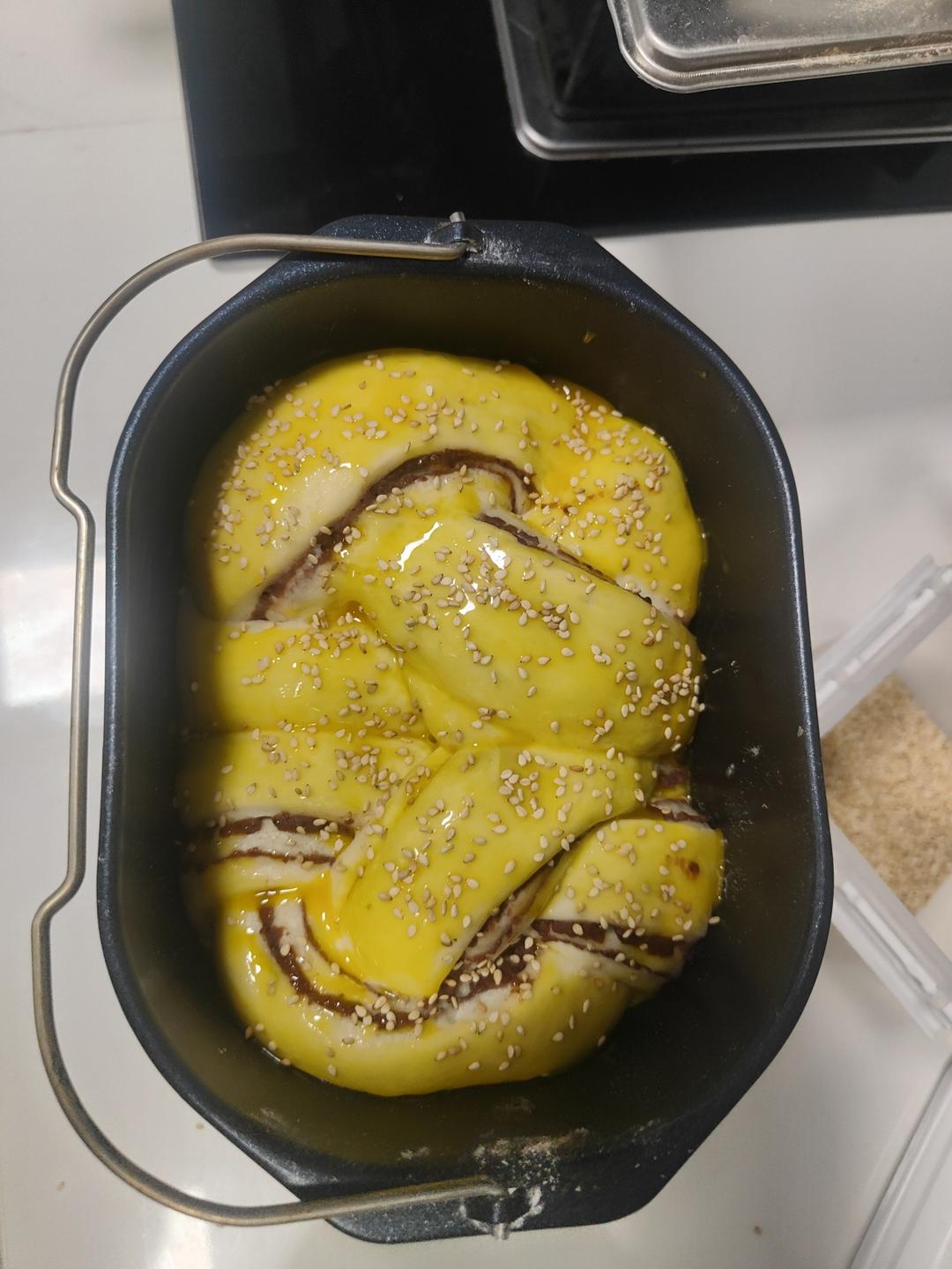 面包机豆沙面包【宝宝辅食】