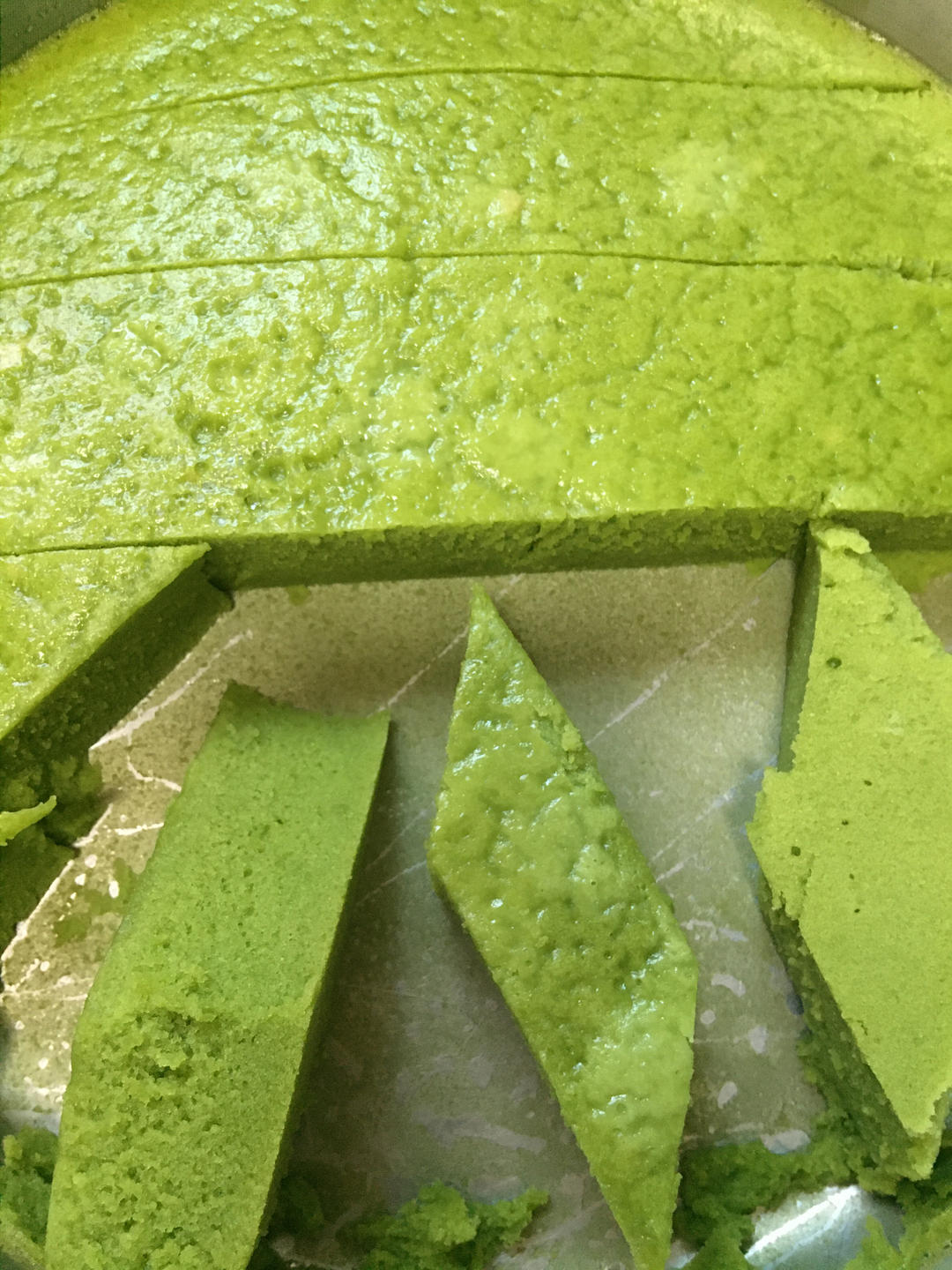 【斑斓椰香马拉糕】经典茶点的创新口味