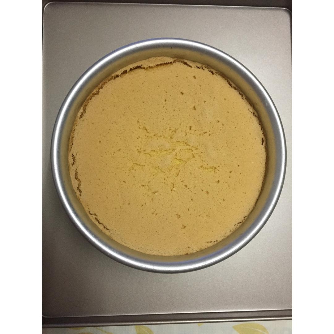 6寸戚风蛋糕（2蛋）